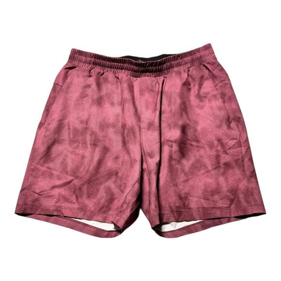 Lululemon Channel Cross Swim Short "Shadow Mesh Vintage Plum Multi" men’s large - Picture 1 of 10
